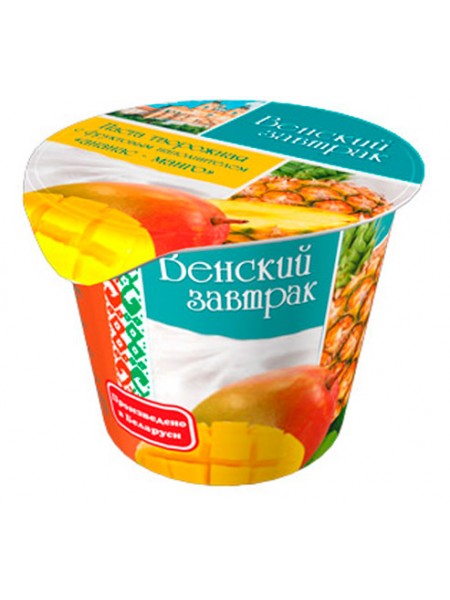 Твор. Паста 7% вен зав ананас-манго 100г*20 Минск МЗ №1 Твор. Паста 7% вен зав ананас-манго 100г*20 Минск МЗ №1